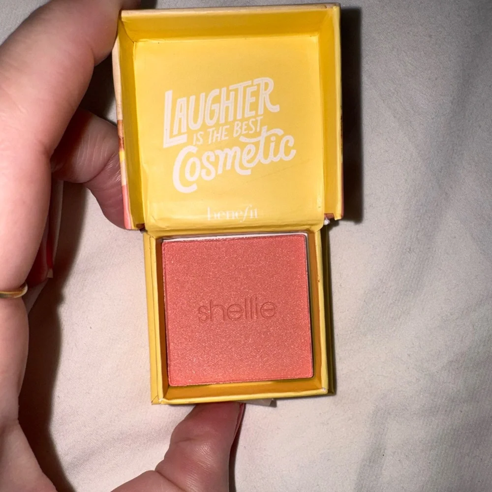 NWT Benefit Shellie Travel Size Mini Warm Seashell-Pink Blush
